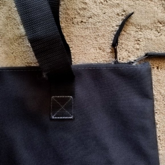 MATCO TOOLS ~ Collector Tote, Black Canvas, Zipper, 5 Pockets, Dbl Straps, NEW! - Picture 6 of 9